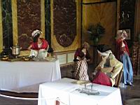 Saint-Fargeau, Chateau, Scene de l'assassinat du seigneur de St-Fargeau (87)